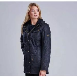 barbour arrow parka